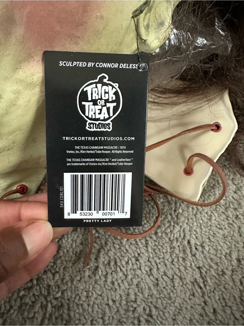 The Texas Chainsaw Massacre (1974) - Leatherface Pretty Woman Mask